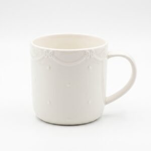 Villa Italia Aurelia Premium White Porcelain Coffee & Tea Mug