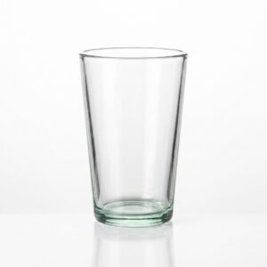 Classic 16 oz Clear Glass Tapered Pint Tumbler