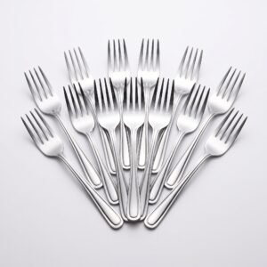 Classic Stainless Steel Dinner Fork Set